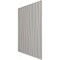 Ekena Millwork 19 5/8in. W x 19 5/8in. H Shoreline EnduraWall Decorative 3D Wall Panel Covers 2.67 Sq. Ft. WP20X20SOCST - alternate 6